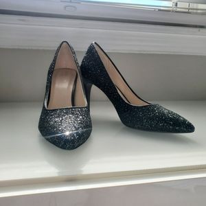 Cole Haan Amelia Pump - size 7 - black glitter